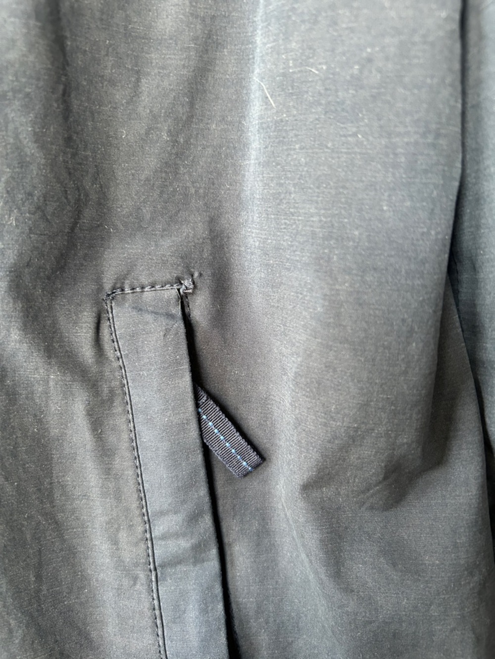 Robert Talbott Carmel Blue Windbreaker Jacket size XL - Picture 4 of 7